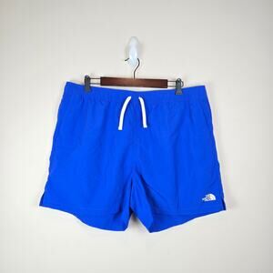 The North Face Mens Sz XL Action Shorts 2.0 5" Inseam Blue Flash Dry Drawstring